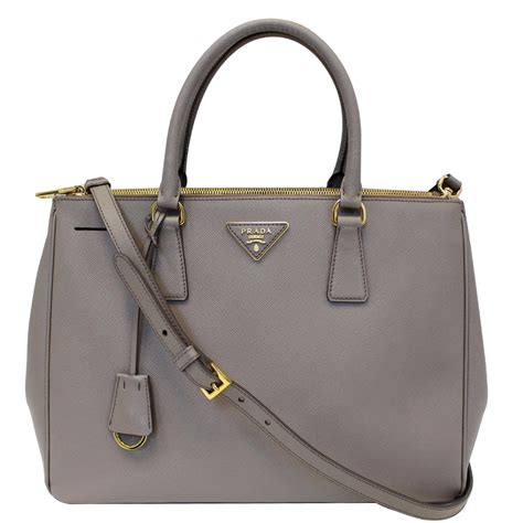 prada saffiano double zip bag|Prada saffiano shopping bag.